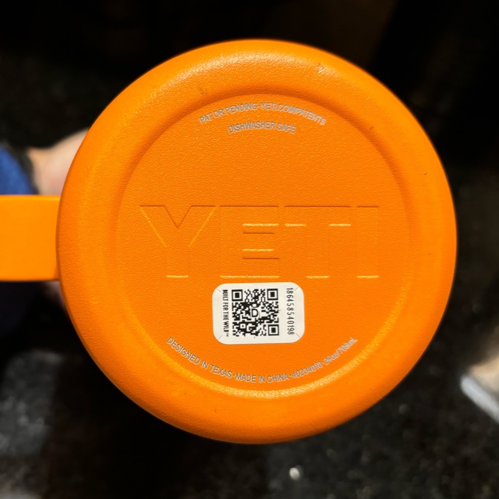 Yeti Mug -Orange